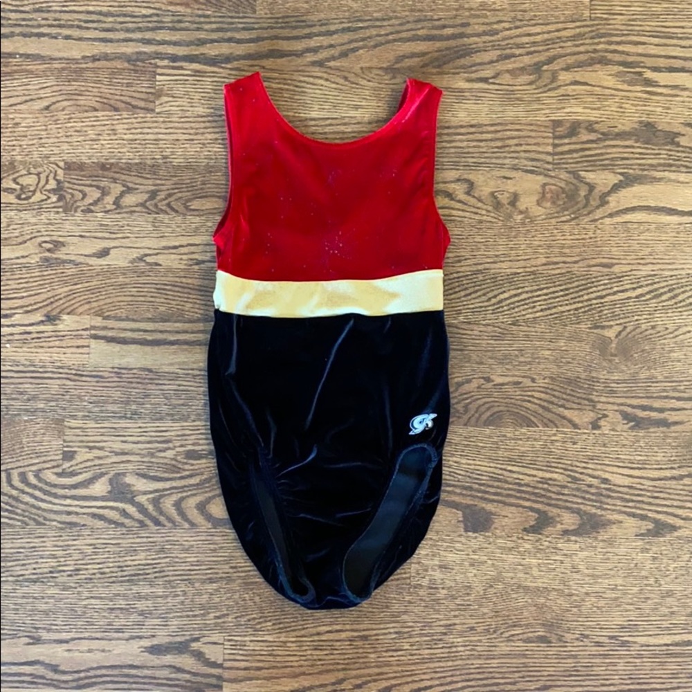 Retro GK gymnastics leotard